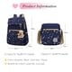 thumbnail image 3 of Set de mochilas de Lona con estampado de estrellas Bansusu para niñas adolescentes, 3 of 7