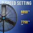 thumbnail image 3 of Ventilador de pedestal Tornado, 3 of 5