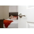 thumbnail image 6 of Design House Ironwood Privacy Universal Interior Bed and Bath Door Lever, Satin Nickel, 6 of 15