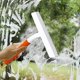 thumbnail image 1 of Rascador de cristal doméstico Rascador de espejo de baño ensanchado para una limpieza no dañina de las ventanas de cristal, mango ergonómico, 1 pieza, 1 of 5