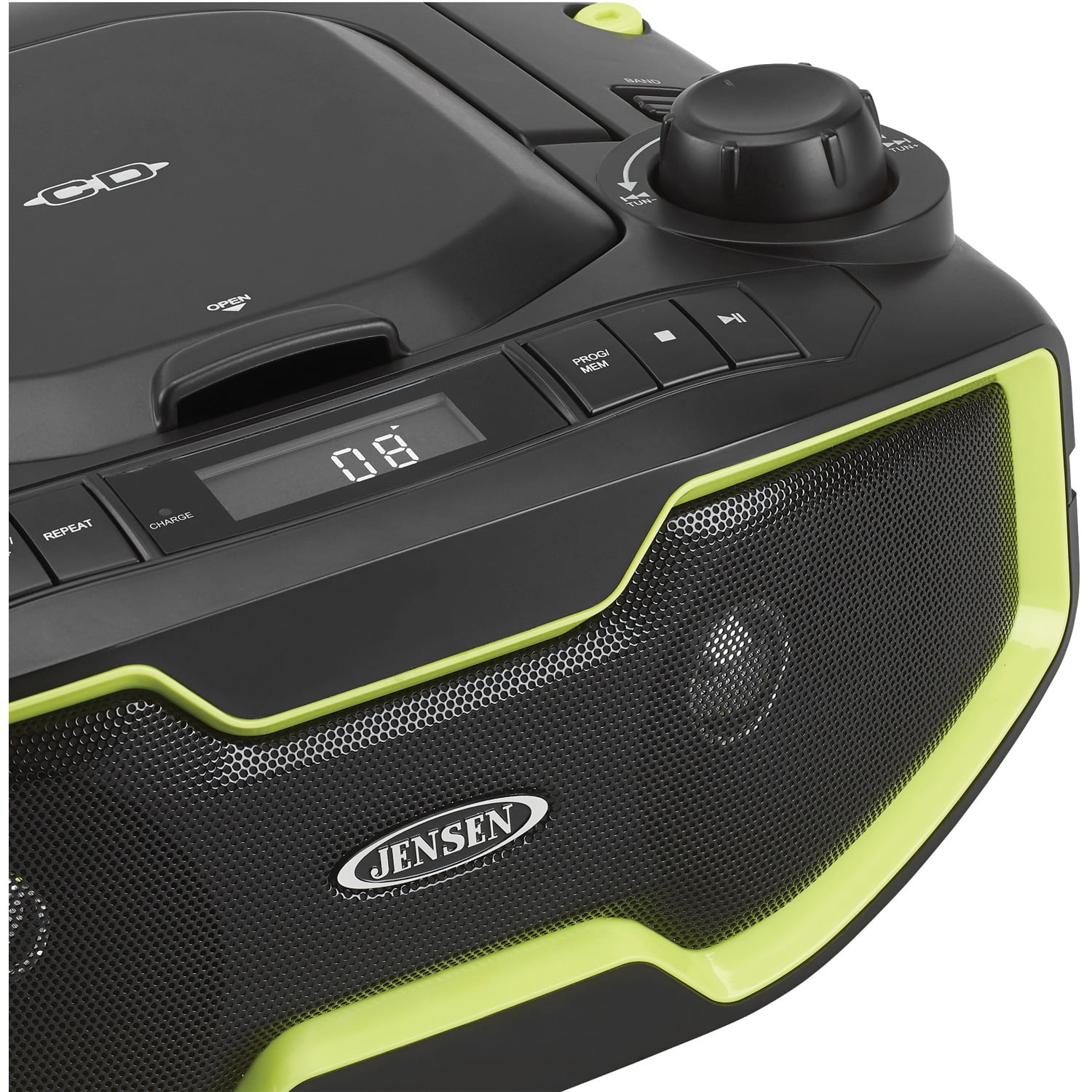 Jensen Portable Stereo MP3 CD Player, PLL AM/FM Radio, Boombox