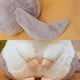 thumbnail image 4 of Hamster Stuffed Animal Plush Toy Cute Soft Mouse Doll Great Gift for Kids Women Birthday Valentine 9.8" 13.8" 21.6" Gray, 4 of 4