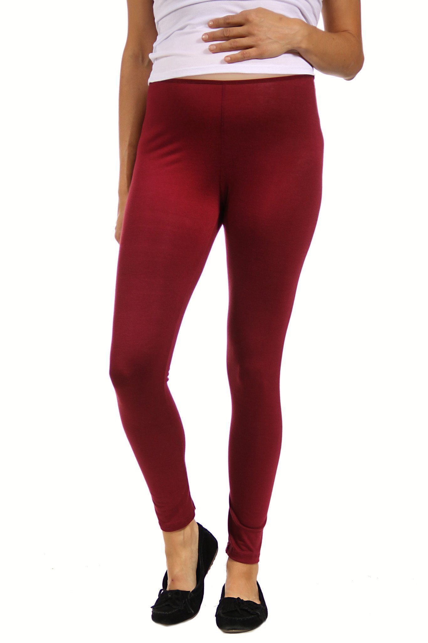 Women s Maternity Ankle length Leggings Walmart