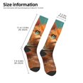 thumbnail image 2 of Logiee Strong Kitten Lifting Weights Print Gift Stocking Stuffers,Adult Stockings,Novelty Socks,Funny Socks Birthday Running Walking Sleeping, 2 of 6