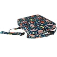 thumbnail image 5 of Dznils Toddler Booster Seat for Dining Table, with Safety Buckles, Non-Slip Bottom, Navy Forest, 5 of 13