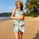 thumbnail image 3 of Disketp green plaid Moose tree para Vestido sin Mangas para Mujeres, Vestidos de Verano para Mujeres, Casual y Holgado para la Playa, 3 of 7