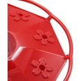thumbnail image 4 of 12 oz (~340.2g) Hanging Hummingbird Feeder with 8 Feeding Ports Red, 4 of 5