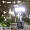 thumbnail image 6 of SPORTS JOY Solar Clip-on Lights with Motion Sensor,3-Mode,360 Degree Rotation,92 LEDs,600LM Dual Charging,Waterproof Solar Fence Lights for Patio,Camp,Wall,Camping (2Pcs), 6 of 10