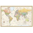 thumbnail image 2 of RMC Classic United States USA and World Wall Map Set - Laminated, 2 of 8
