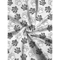 thumbnail image 6 of CLOOCL Women Oversized Blouse Animal Dog Paw Graphics Print Button Decorate Long Sleeve Plus Size T-shirt Casual Female Tops, 6 of 6