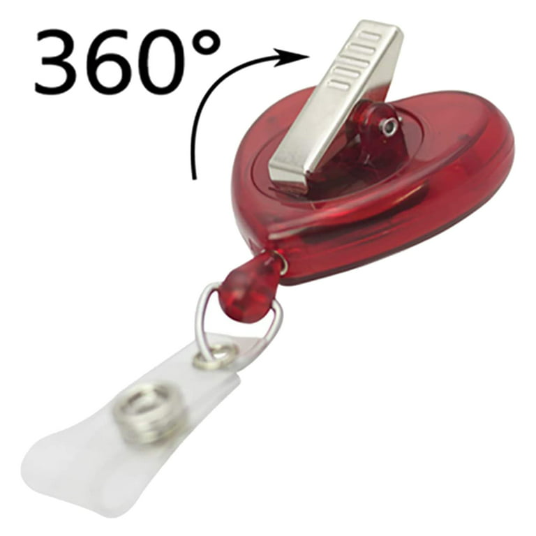 Alligator Clip Badge Holder Blood Bag ID Badge Clip Gift ID Badge Reels –  the best products in the Joom Geek online store