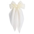 thumbnail image 2 of 1 Pack Beige Curtain Tiebacks, Neutral Bow Curtain Ties with Clips, Decorative Sheer Curtain Holdbacks, Farmhouse Curtain Tie Backs for Bedroom Living Room Minimalist Home Decor(Beige), 2 of 5