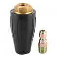 thumbnail image 1 of Herramienta de lavado de automóviles, lavadora de alta presión Turbo, rociador de lavadora de alta presión, reemplazo de boquilla Turbo, ingeniería de precisión, 1 of 8