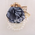 thumbnail image 1 of CSChome Wrist Flower For Wedding Faux Pearl Wrist Flower Adjustable Stunning Wedding Accessory Fade less Beautiful Wrist Flower Wedding Supply (Set of 1), 1 of 7