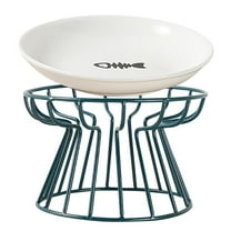 Feledorashia Pets Bowl Holder for Eating - Avoid Vomiting, Reduce Neck Pressure, Metal Base Is Stable and Rust-Proof, Suitable for Small Cats Dogs