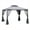 Gray#9, variant on 9.6' x 9.6' Gray Patio Gazebo with 2-Tier Roof & Netting, Outdoor Canopy Shelter for Garden, Deck & Backyard - 93 Sq Ft Shade Coverage