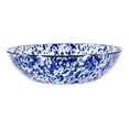 thumbnail image 2 of Golden Rabbit Enamelware Cobalt Swirl Pattern - 5 qt Catering Bowl - Golden Rabbit Enamelware, 2 of 4