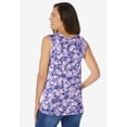 thumbnail image 2 of Woman Within Plus Size Perfect Printed Scoopneck Tank, 2 of 6
