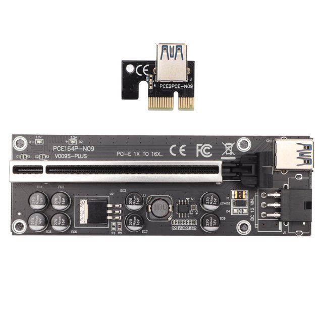 Tarjeta Adaptadora Riser Nikou Riser 8 PCIE Accesorios de Computadora