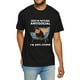 thumbnail image 1 of Comfortable Graphic Tee for Men - Soft Cotton Knit, Crew Neck, Short Sleeve, Humorous Print - Relaxed Fit for Weekend, Outdoor, and Casual Occasions, 1 of 6