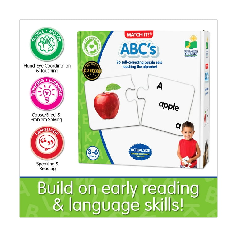 The Learning Journey Match It! ABCs - Walmart.com