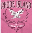 thumbnail image 2 of Rhode Island Ocean State Symbol Women's Graphic T Shirt Tees Brisco Brands S, 2 of 6