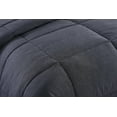 thumbnail image 3 of Messy Bed Washed Cotton Comforter Mini Set, King, Grey, 3 of 6