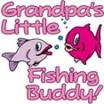 thumbnail image 2 of CafePress - GRANDPA's LITTLE FISHING BUDDY! Infant Bodysuit - Baby Light Bodysuit, Size Newborn - 24 Months, 2 of 4