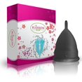 thumbnail image 3 of Blossom Cup Menstrual Silicone Cup period Small Black), 3 of 9