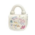 thumbnail image 6 of Segolike Women Crossbody Bag Handbag Chic Cartoon Pouch Casual Cute Purse Single Shoulder Bag for Outdoor Evening Party Work Traveling White, 6 of 8