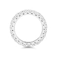 thumbnail image 3 of 18k White Gold 3.1mm Flat Women Diamond Wedding Band/Ring Brilliant Cut 1.91 Carat G - SI VS, 3 of 3