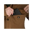 thumbnail image 2 of McAlister Men's Waxed Shirt Jacket Tan XL, 2 of 6