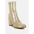 thumbnail image 2 of Tirana Metallic Pleather Sock Boots, 2 of 10