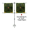 thumbnail image 4 of Atflbox Adjustable Shooting Target Stand for Outdoor, Paper Shooting Target Stand, Range BB Gun Airgun, 4 of 7