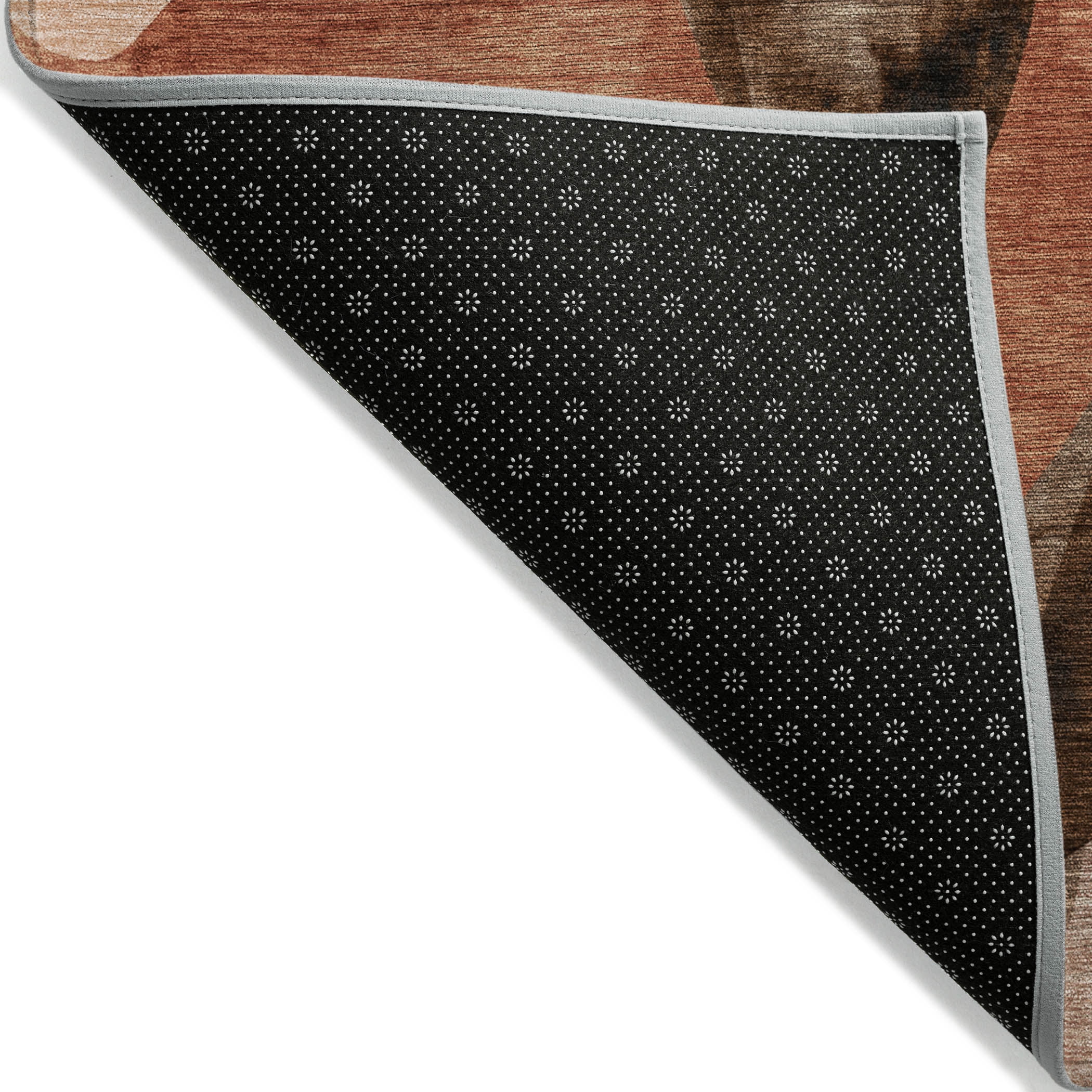 Addison Rugs Chantille Indoor/Outdoor Contemporary Abstract Chocolate Washable Rectangle Rug, 10' x 14'