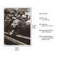thumbnail image 2 of White Angel Breadline San Francisco - Vintage B&W Historical Photograph by Dorothea Lange c.1933 - Master Art Print 10in x 14in, 2 of 4