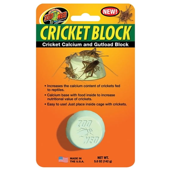 Bloque de Calcio para Grillos Zoo Med 26326 142 g