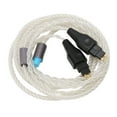 thumbnail image 4 of Headphone Cable,2 Pin Sound Cable Replacement Earphone Cable Core Silver Plated Copper Earphone Cable Impressive Results, 4 of 9