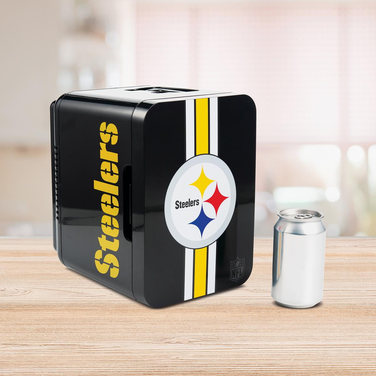 NFL Steelers Mini Fridge 6 Can 4L