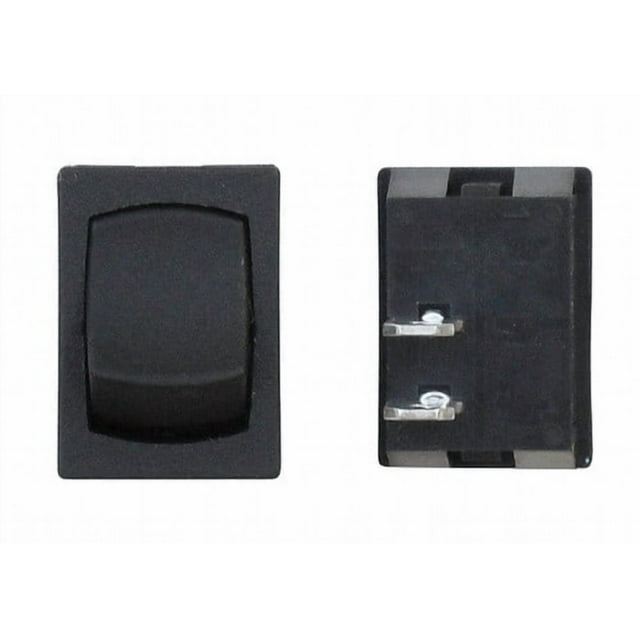 Valterra Multi Purpose Switch DG218PB Diamond Group; For Monitor Panels/Water Pumps/Appliance; Single Pole Single Throw; 125 Volt AC; 16 Amp; Mini Rocker; 1/2 Inch Width x 0.76 Inch Height Cut-Out