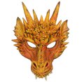 thumbnail image 1 of Máscara de mandíbula de dinosaurio de Halloween, máscara de dragón malvado de PU para club nocturno, juego de simulación, 1 of 8