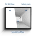 thumbnail image 4 of Luz difusora de flash Softbox Neewer Universal de 15 cm x 12,5 cm, 4 of 9