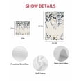 thumbnail image 7 of Blue Grey Eucalyptus Kitchen Dish Towels for Drying Dishes Set of 3, Farmhouse Weeping Leaves on Linen Waffle Weave Microfiber Hand Tea Bathroom Towels Quick Dry & Absorbent Towel 12x12, 7 of 7