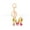 M M, variant on Giunmcul Tax Free Weekend Cute Key Chains for Women Girls, Initial Letter Keychains , for Purse