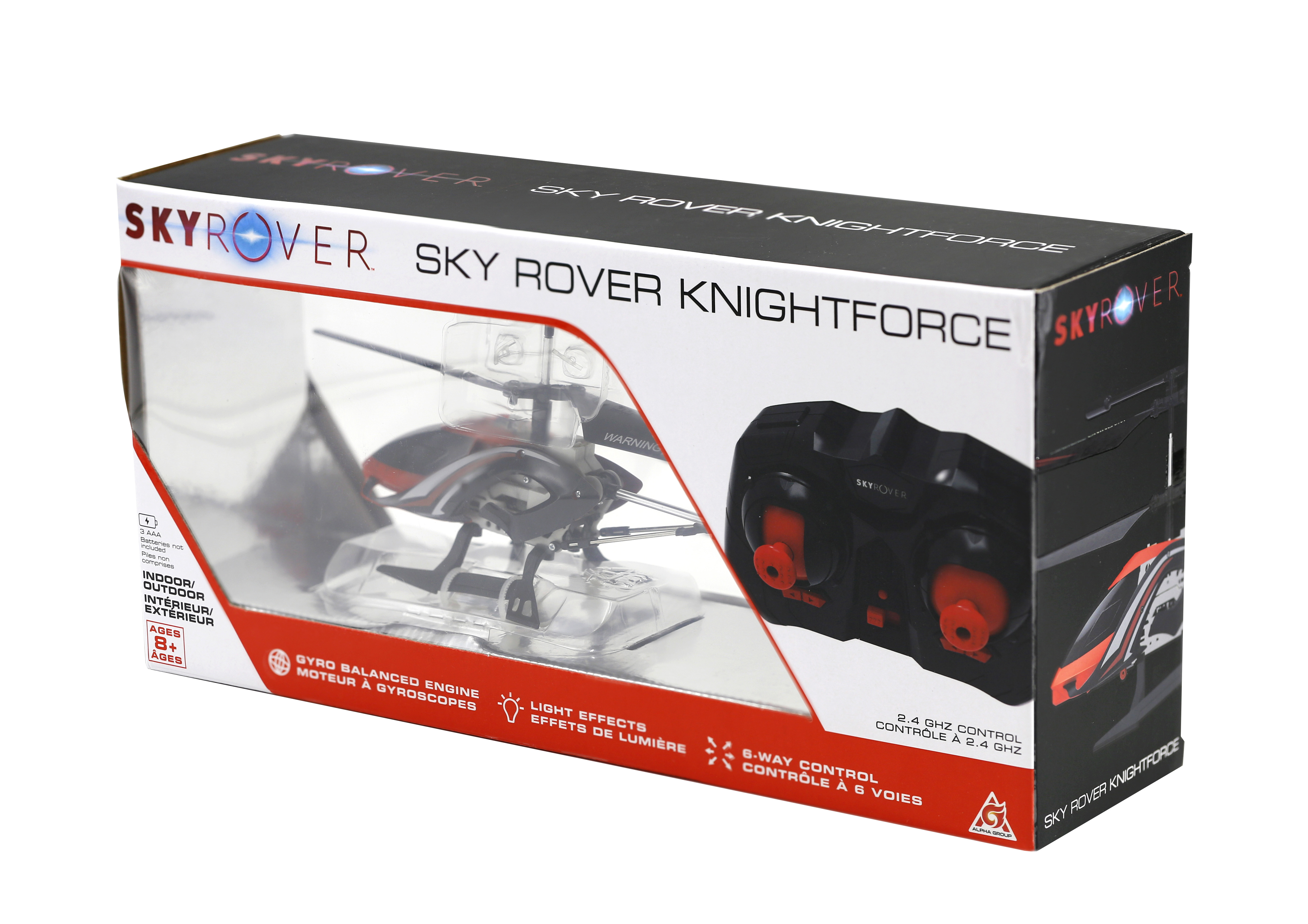 Sky Rover Knightforce 2.4GHz Remote Control Helicopter, Red photo 6