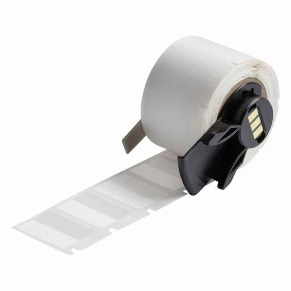 Brady Wraparound Label, White, Vinyl, 1 in W M6-96-427