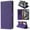 Purple, variant on Allytechgroup Compatible with iPhone 11 Wallet Case, PU Leather Flip Case with Card Holders RFID Blocking Shockproof Protective Phone Cover for Women Men, Winered