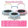 thumbnail image 3 of Mersco 36" Trampoline for Kids Indoor Trampoline with Handle for 2+ Years Kids, 3 of 9