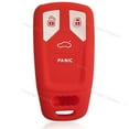 thumbnail image 1 of Dobrev Silicone Case Protector Fob Cover Shell Holder Keyless Entry Remote Skin for Audi 2017 2018 2019 A3 A5 A6 Q3 Q5 Q7 S6 TT Smart Key  red, 1 of 1