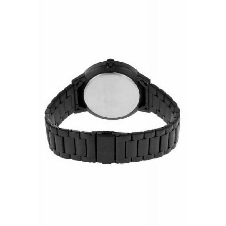 送料無料 Armani Exchange Men's Black Stainless Steel Multifunction その他